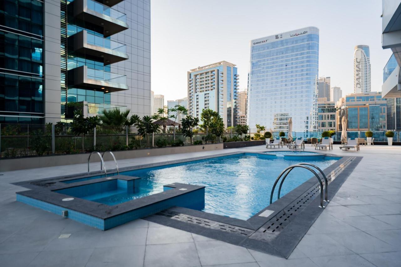 Kasco Homes Waves Tower Business Bay Dubai Ngoại thất bức ảnh