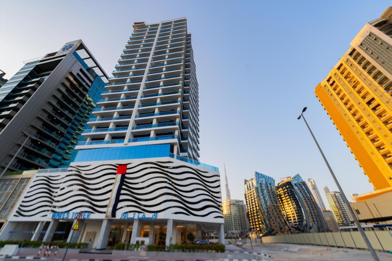 Kasco Homes Waves Tower Business Bay Dubai Ngoại thất bức ảnh