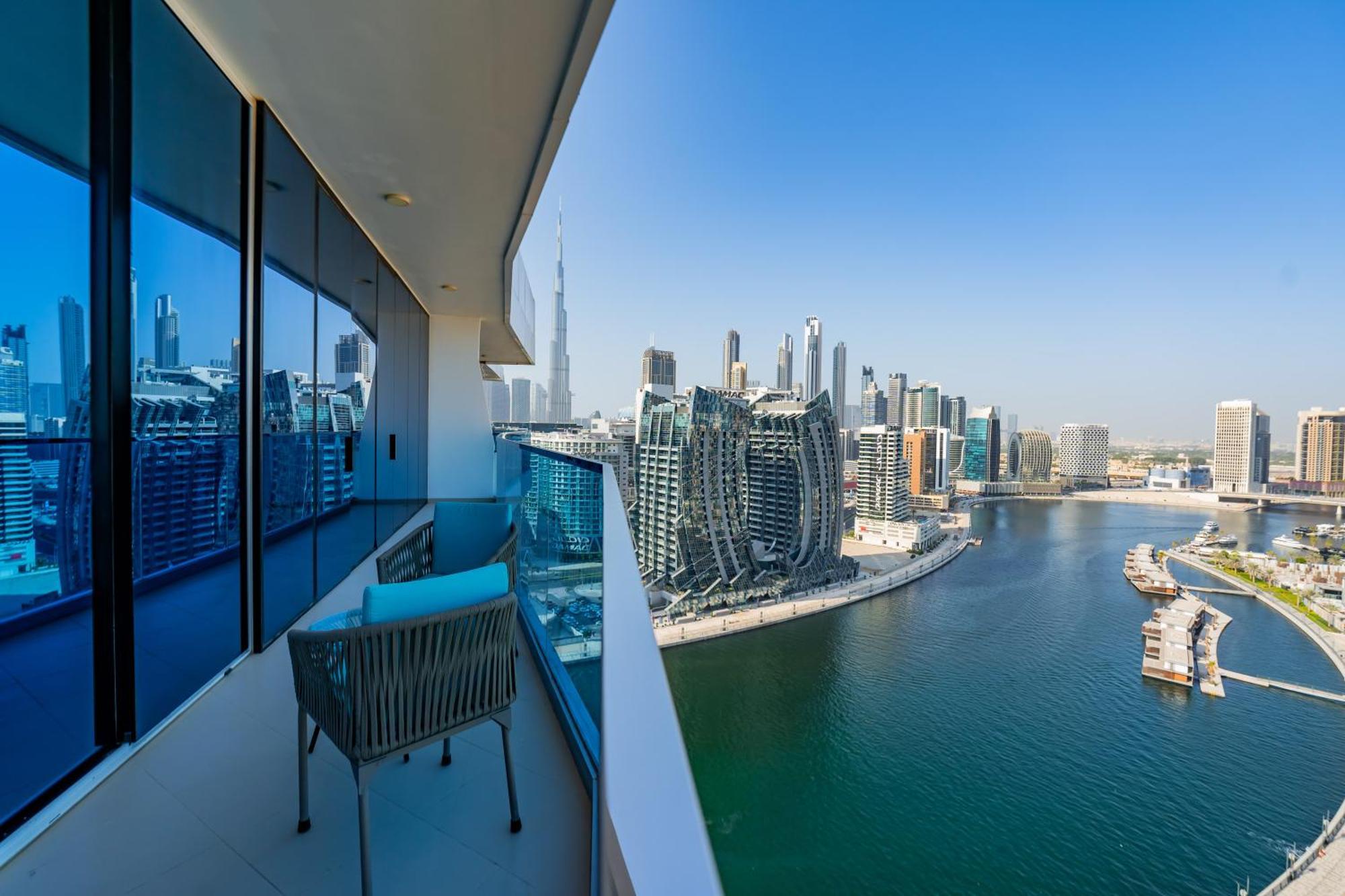 Kasco Homes Waves Tower Business Bay Dubai Ngoại thất bức ảnh
